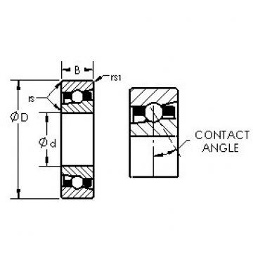 AST H7028AC/HQ1 angular contact ball bearings