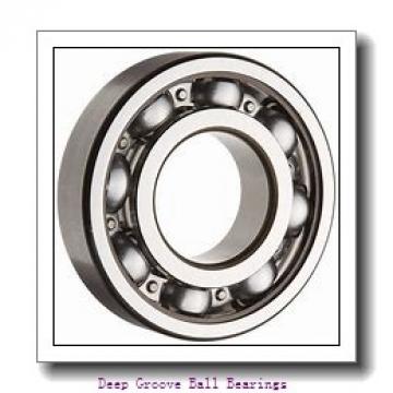2 mm x 6 mm x 2,3 mm  ISO FL619/2 deep groove ball bearings