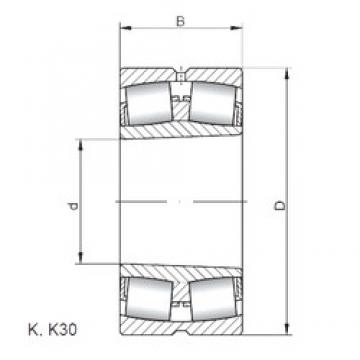 710 mm x 1030 mm x 315 mm  ISO 240/710 K30W33 spherical roller bearings