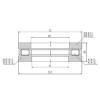 ISO 81107 thrust roller bearings #2 small image