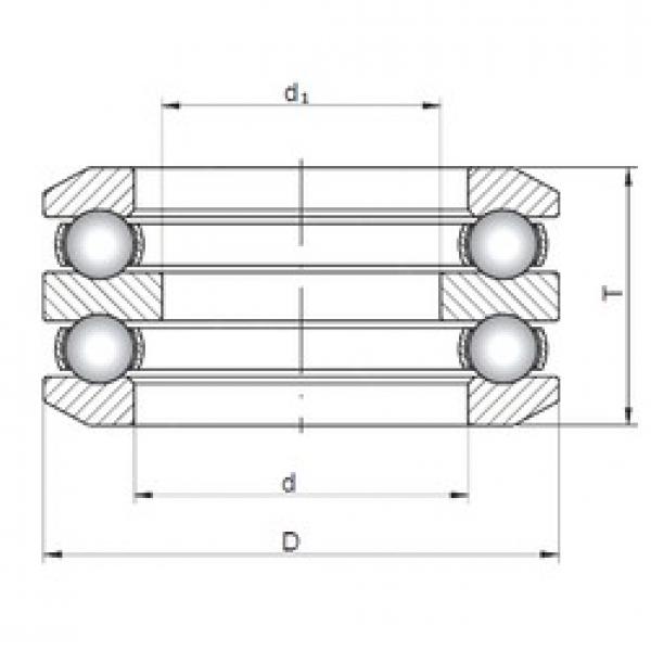 ISO 54315 thrust ball bearings #2 image