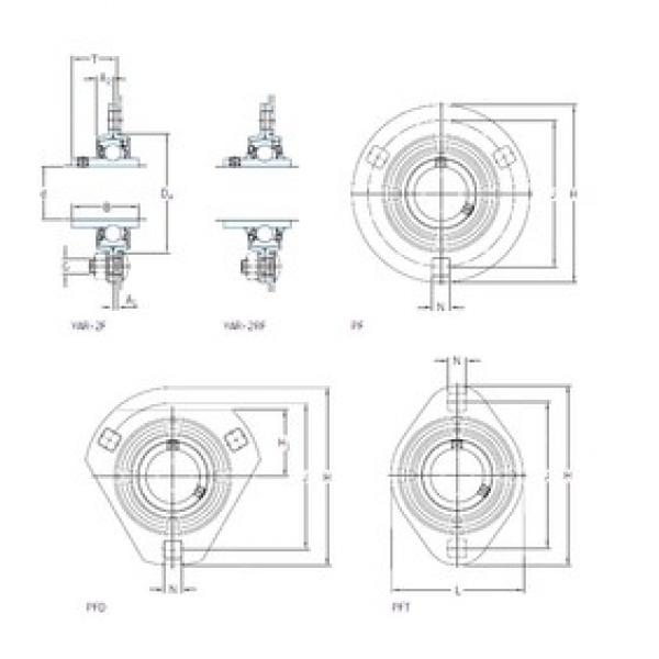 SKF PFT 3/4 TR bearing units #2 image