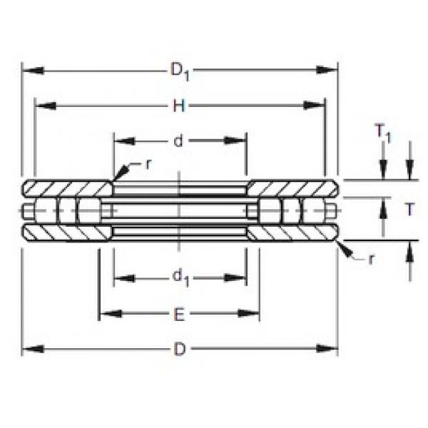 Timken 60TP125 thrust roller bearings #2 image