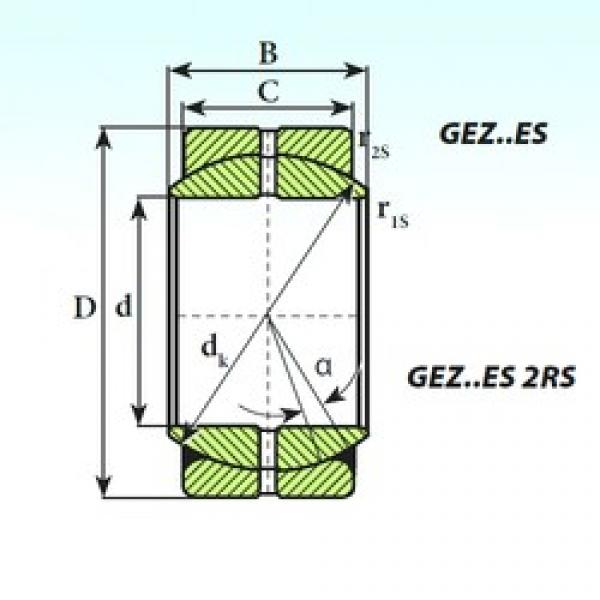31.75 mm x 50,8 mm x 27,76 mm  ISB GEZ 31 ES plain bearings #2 image