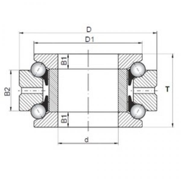 ISO 234412 thrust ball bearings #2 image