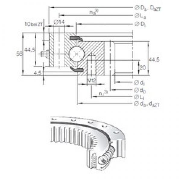 INA VSI 20 0844 N thrust ball bearings #2 image
