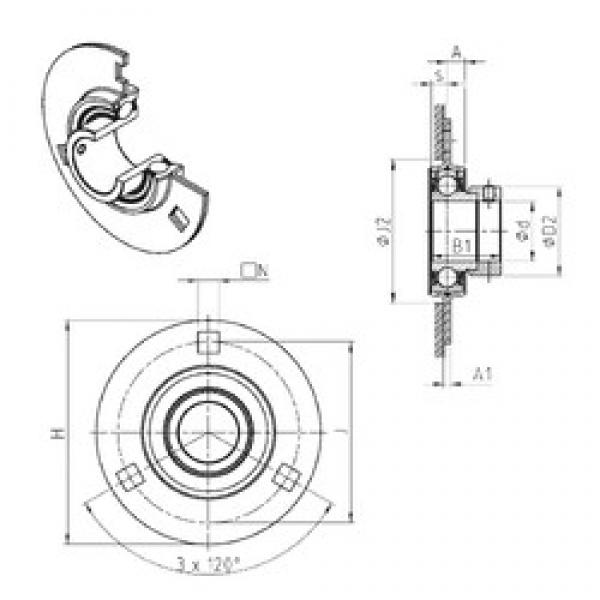 SNR ESPF207 bearing units #2 image