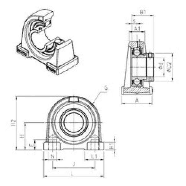 SNR ESPA210 bearing units #2 image