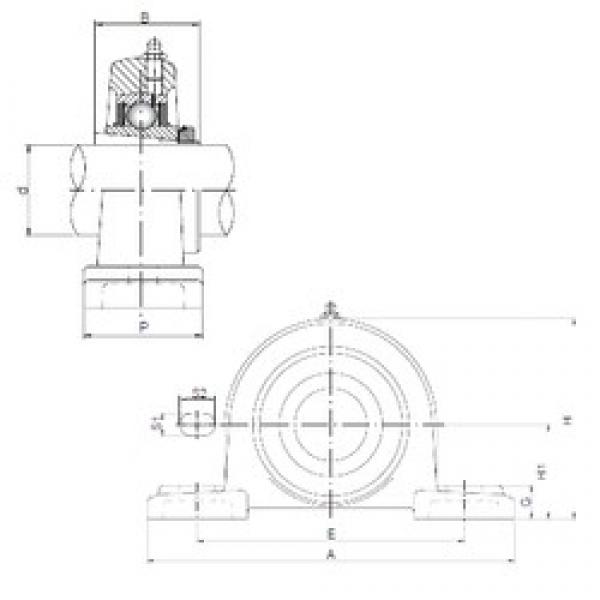 ISO UKP213 bearing units #2 image