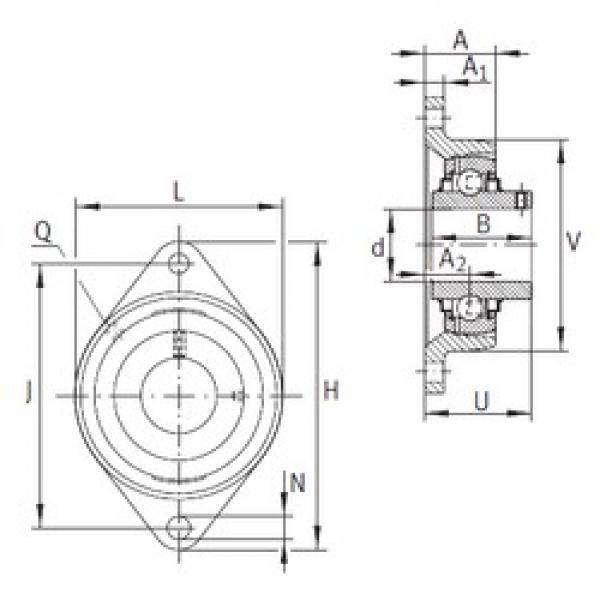 INA RCJTY45-JIS bearing units #2 image