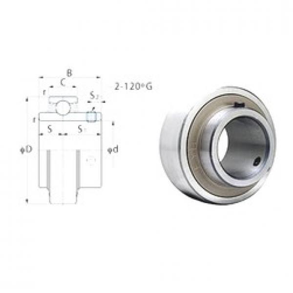 36,5125 mm x 72 mm x 42,9 mm  FYH RB207-23 deep groove ball bearings #2 image