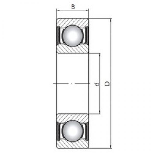 60 mm x 130 mm x 46 mm  ISO 62312-2RS deep groove ball bearings #2 image