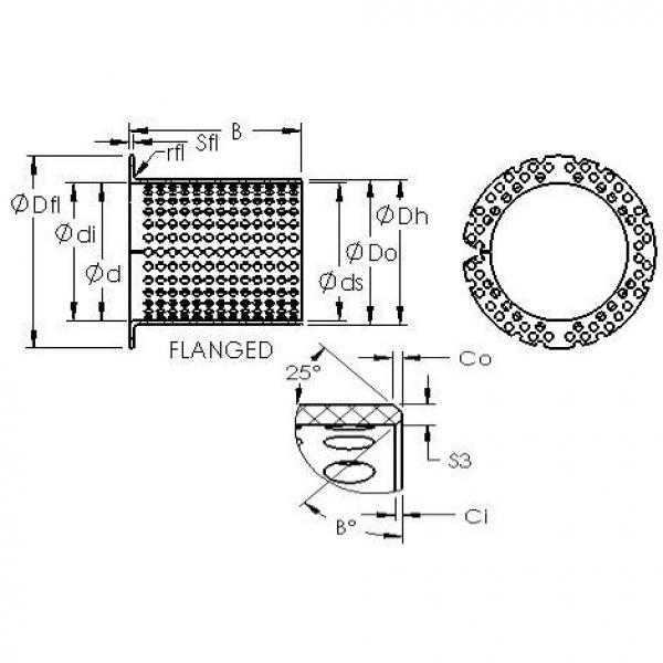 AST ASTT90 F15060 plain bearings #2 image