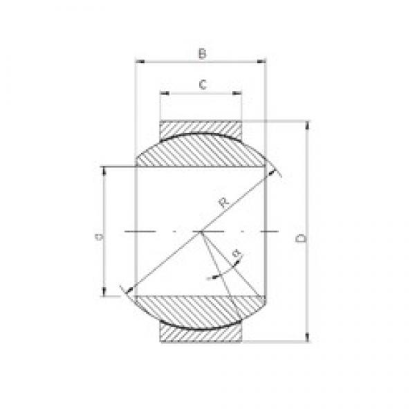 12 mm x 26 mm x 15 mm  ISO GE 012 HCR plain bearings #2 image