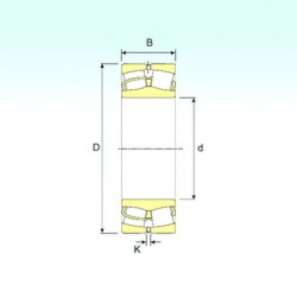 800 mm x 980 mm x 180 mm  ISB 248/800 spherical roller bearings #3 image