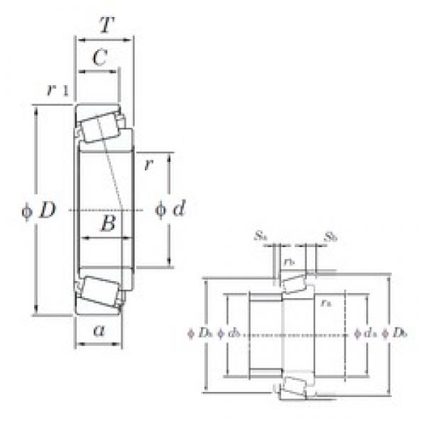 KOYO 644/633 tapered roller bearings #1 image